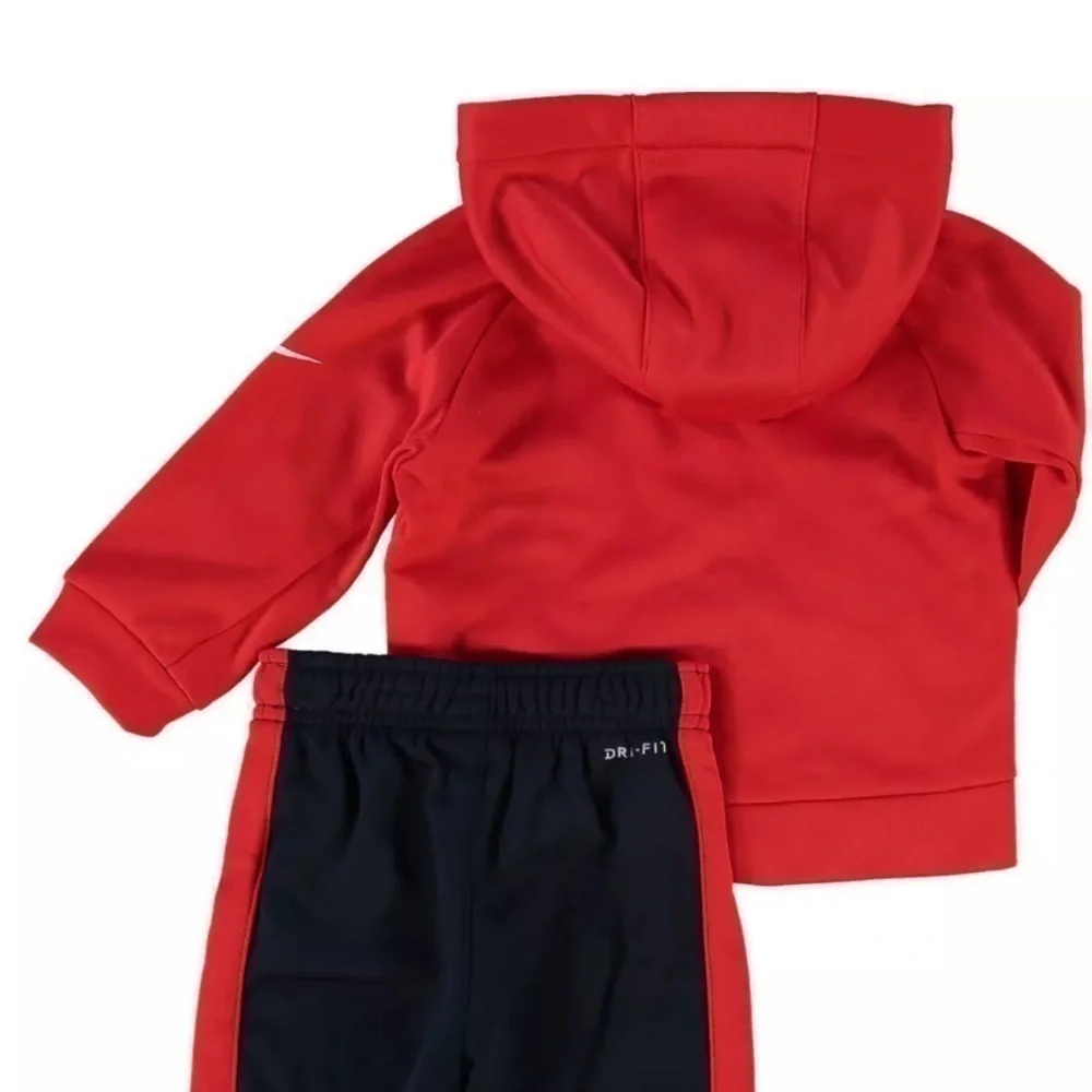 NIKE Boy’s Hooded TRACKSUIT DRI-FIT THERMA TA - Picture 4 of 6